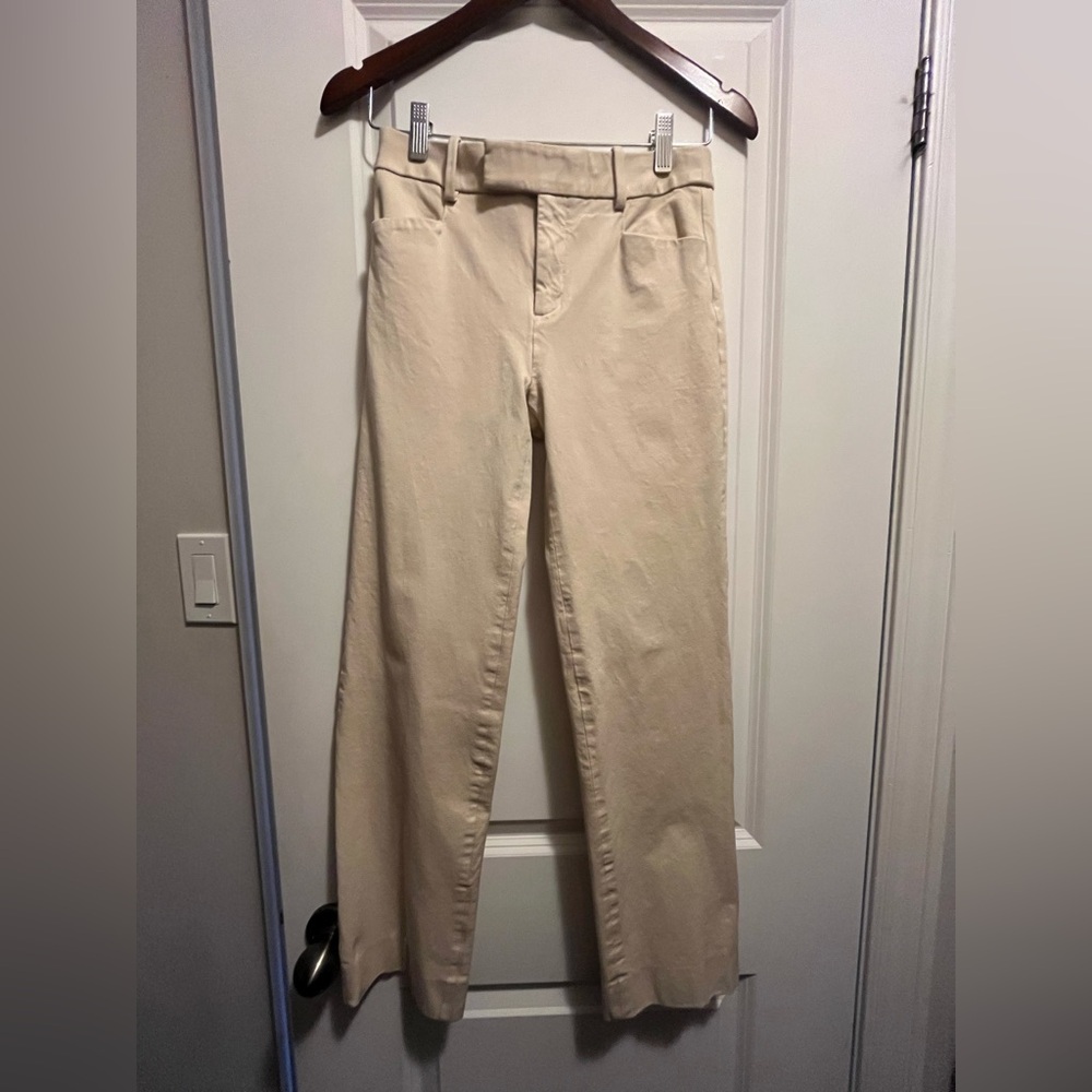 Banana Republic Cream pant size small.